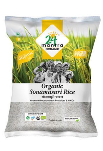 Picture of 24 Mantra Org Sona Masoori Rice 20Lb