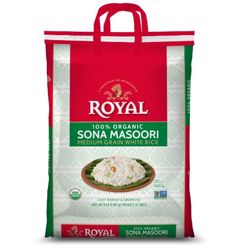 Picture of Royal Sonamasoori Organic 20Lb