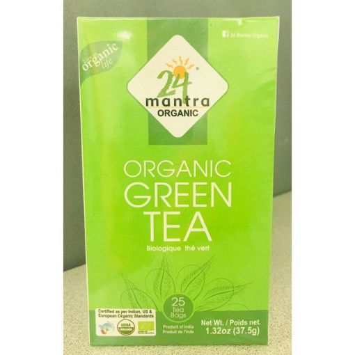 Picture of 24 Mantra Org Green Tea Bags 1.32Oz