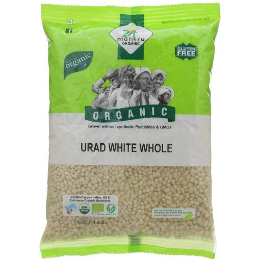 Picture of 24 Mantra Org Urad White Whole 4Lb